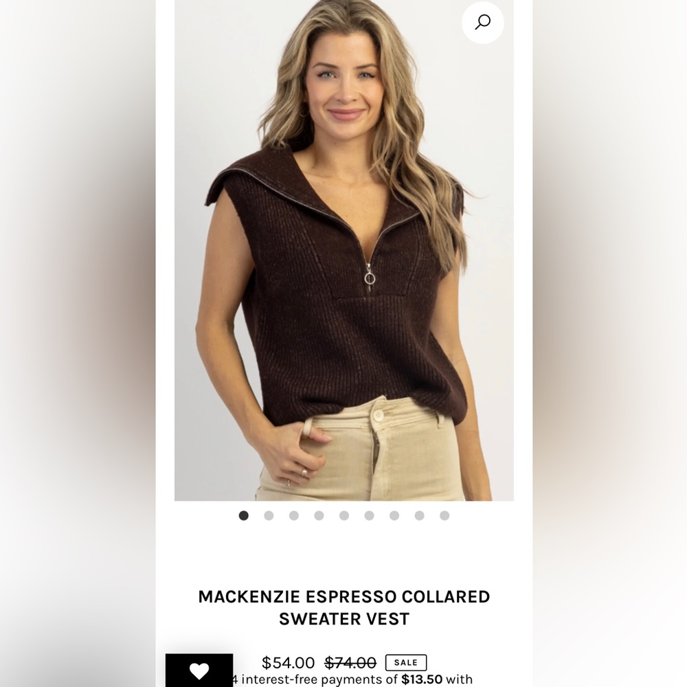 Brown Sweater - image 1